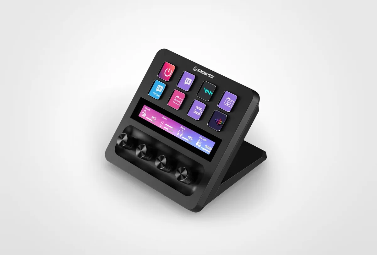 ダイヤルとタッチ液晶を備えたStream Deck ＋