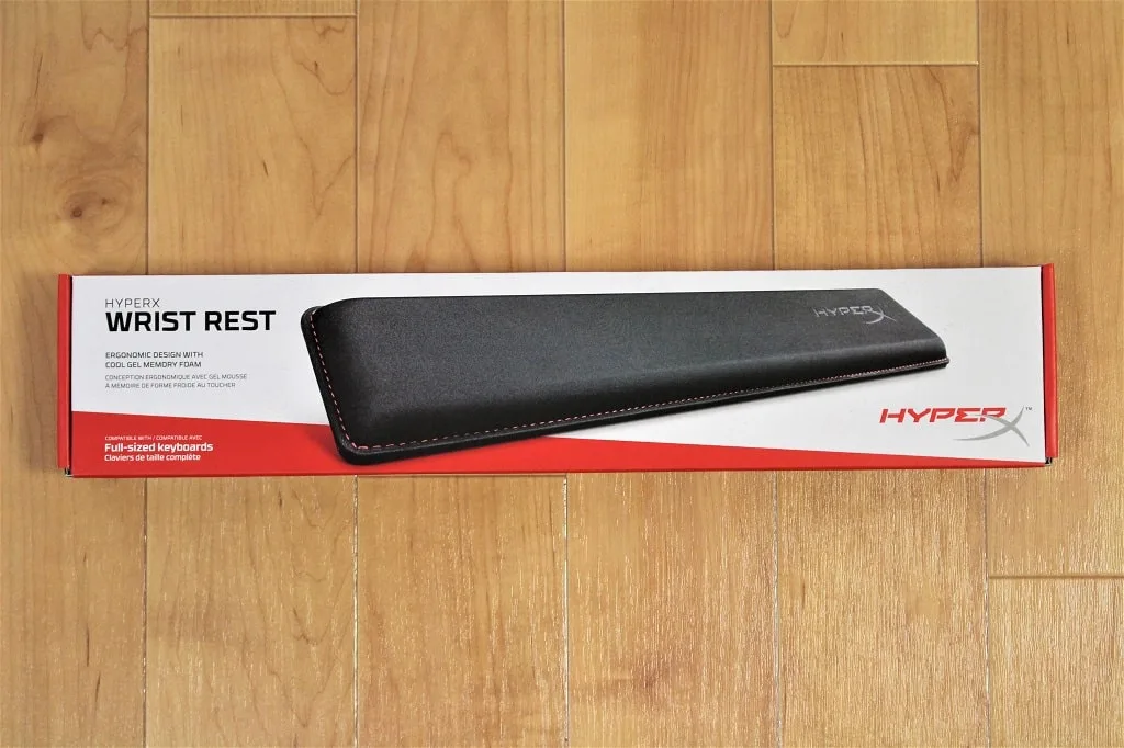 HyperX Wrist Restのパッケージ